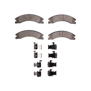 Ford E-Super Duty Brake Pads - Rear - R1 Concepts - Ceramic - `08-`25